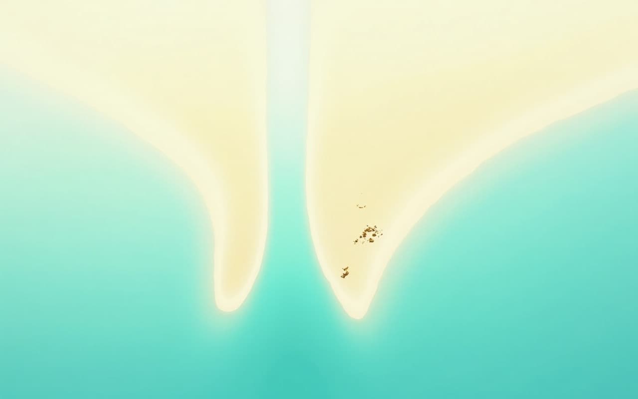 Map illustration showing the original coastline versus the new coastline with the East Pass gap